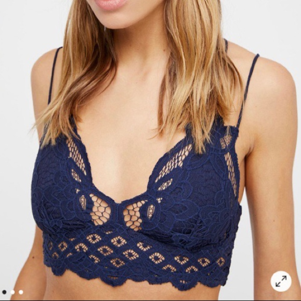 Free People Crochet Bralette Top